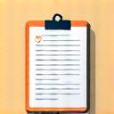 Icono de un bloc de notas y un lápiz.